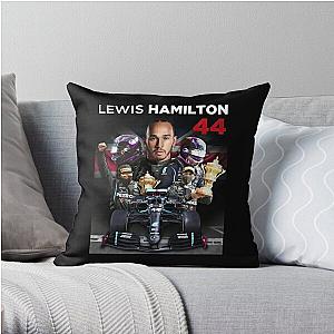 lewis hamilton cup Throw Pillow