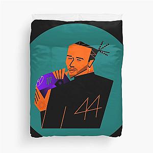 Lewis Hamilton F1 44 Caricature  Duvet Cover