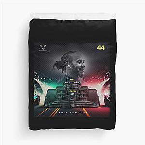 F1 Lewis Hamilton 44 Duvet Cover