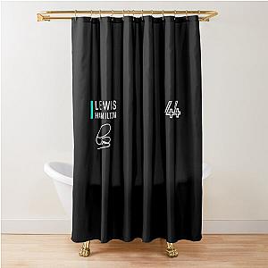 Lewis Hamilton 	 Shower Curtain