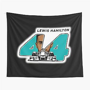 Lewis Hamilton Art Tapestry