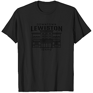 Downtown Lewiston Id 9103 T-Shirts