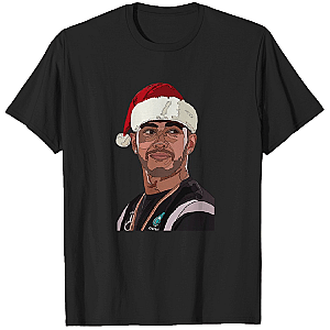 LewisHamilton Santa Hat T-Shirts
