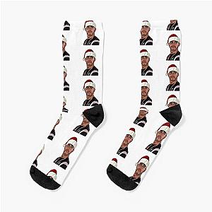 Lewis Hamilton Santa Hat Socks