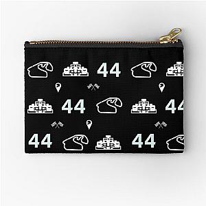 Lewis Hamilton 44 Racing Pattern  Zipper Pouch