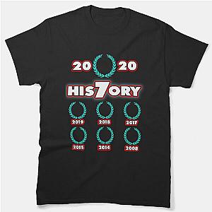 Lewis Hamilton 7 times world champion 2020 His7ory Classic T-Shirt