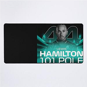 Lewis Hamilton 101 Poles Desk Mat