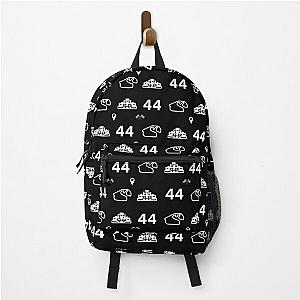 Lewis Hamilton 44 Racing Pattern  Backpack