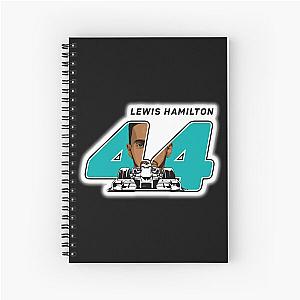 Lewis Hamilton Art Spiral Notebook