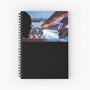 Racing driver Lewis Hamilton Spiral Notebook