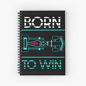 Lewis Hamilton World Champion - World Champions - Driving Legend - GRAND PRIX Spiral Notebook