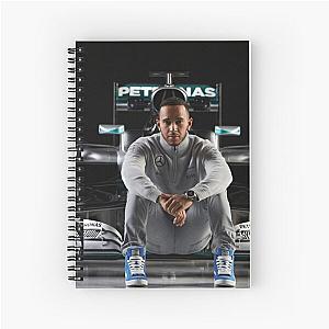 Lewis Hamilton 8#201021 Spiral Notebook