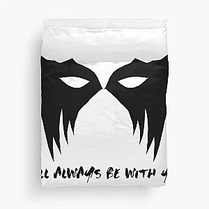 I WILL Always Be With You - Lexa Black Duvet Cover