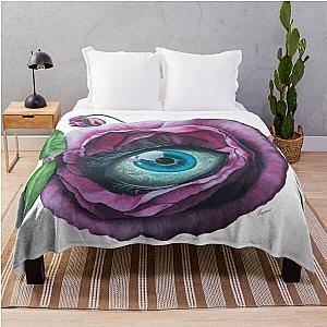 The EyeRose by Lexa Throw Blanket