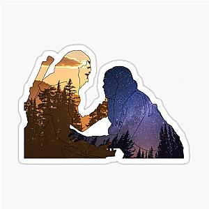 Clarke and Lexa Sticker 
The Earth Sky