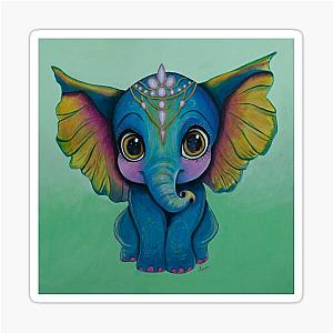 Janathan the Elephant by Lexa Sticker