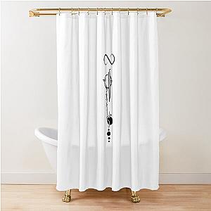 Lexa Tattoo, Heda Tattoo, Lexa Infinity Symbol Shower Curtain