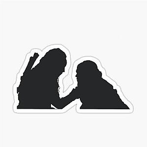 Lexa and Clarke Sticker