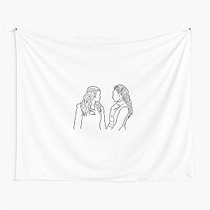 Clarke and Lexa Tapestry