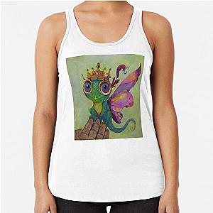 Edgar the Chameleon Fairy Prince by Lexa Racerback Tank