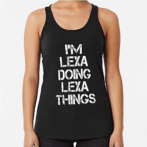 Lexa Name T Shirt Racerback Tank Top