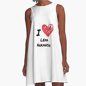 I love Lexa Arkansas Aline Dress