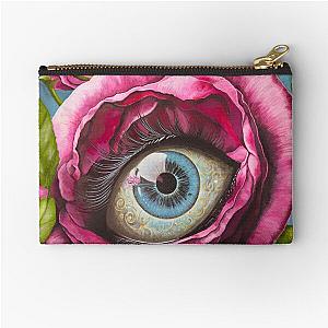 The EyeRose by Lexa Zipper Pouch