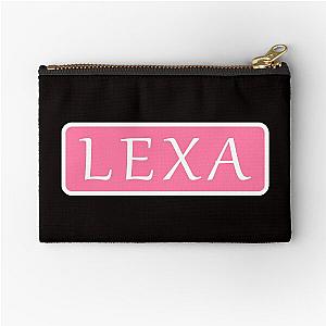Lexa Name Zipper Pouch