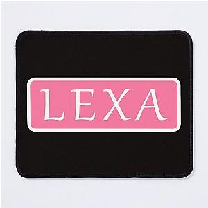 Lexa Name Mousepad