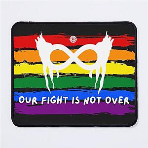 Rainbow Heda Warpaint Mouse Pad