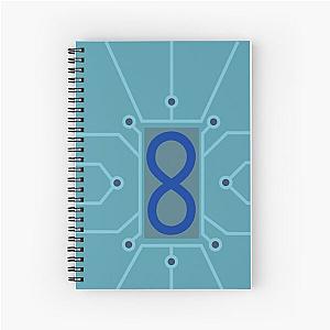 Chip AI Commander Lexa - The Flame Spiral Notebook