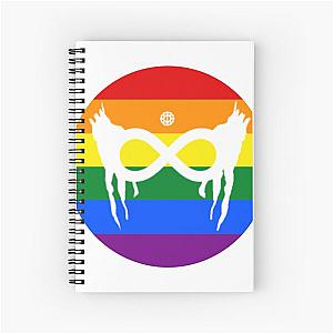 The 100 Heda Lexa Pride Merch Heda Warpaint Spiral Notebook