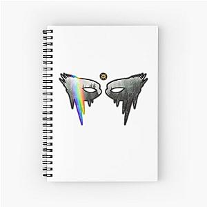 Lexa Rainbow Warpaint Spiral Notebook