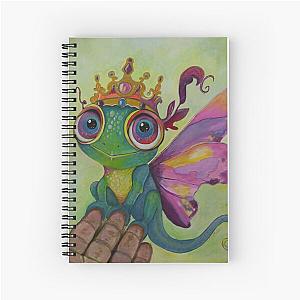 Edgar the Chameleon Prince by Lexa Spiral Notebook
