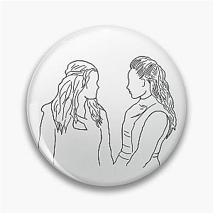 Clarke and Lexa Pin