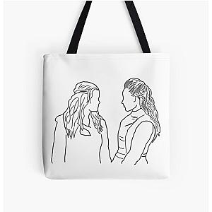Clarke and Lexa Tote Bag