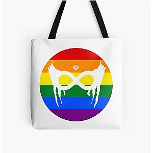 The 100 Heda Lexa Gay Pride Merch, Heda Warpaint, Lexa Warpaint All Over Print Tote Bag