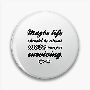 Lexa and Trikru Quote Pin