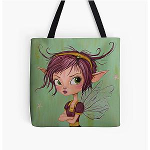 Pixie Mary Lexa Over Print Tote Bag