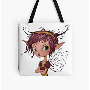 Pixie Mary by Lexa All Over Print Tote Bag