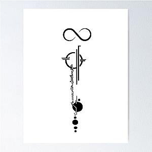 Lexa back tattoo, Heda tattoo, Lexa Infinity symbol Poster
