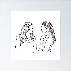 Clarke and Lexa Poster
