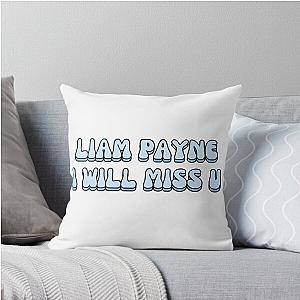 Liam Payne I will miss you Throw Pillow