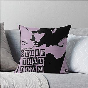 Liam Payne Strip Down Throw Pillow