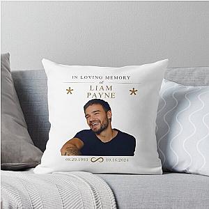 In Loving Memory of Liam Payne Throw Pillow