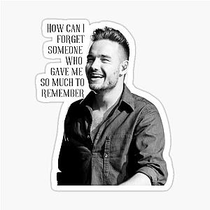 How can I forget Liam Payne Sticker
