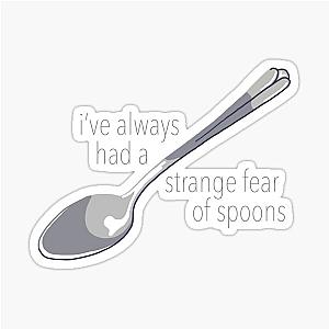 Liam Payne Fear of Spiders Sticker