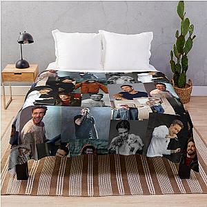 Liam Payne College Throw Blanket