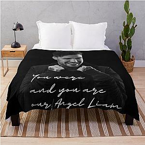 Liam Payne Angel RIP One Direction Throw Blanket