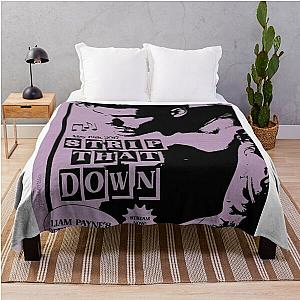 Liam Payne Strip Down Throw Blanket